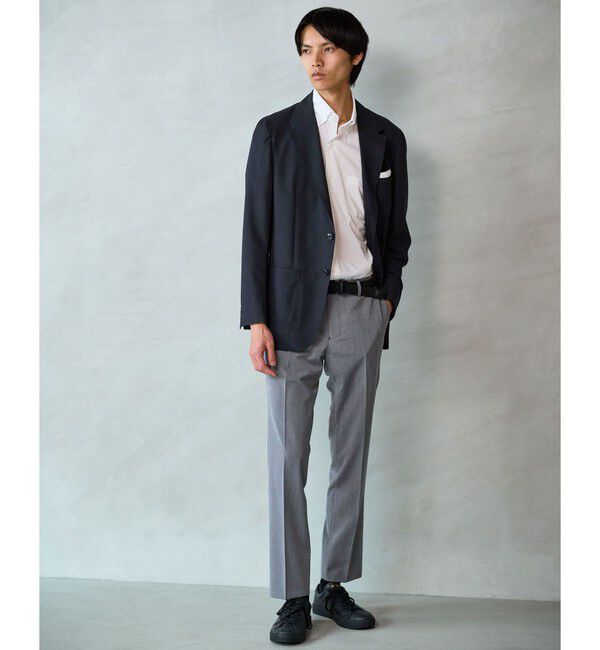 UNITED ARROWS green label relaxing「GLR CLOTH サマートロピカル 2B RG 2P ジャケット -通気性-」|テーラードジャケット|