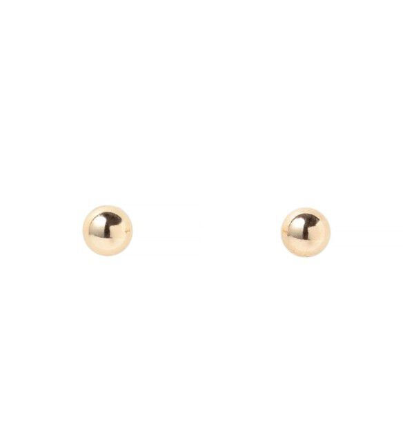 Ray BEAMS 「Ray BEAMS / K10 2mm ボールピアス」|ピアス|GOLD