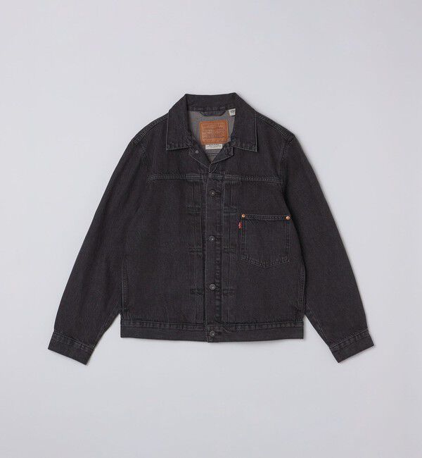 SHIPS「Levi&rsquo;s: TYPE 1 TRUCKER」|ブルゾン・スタジャン|ブラック