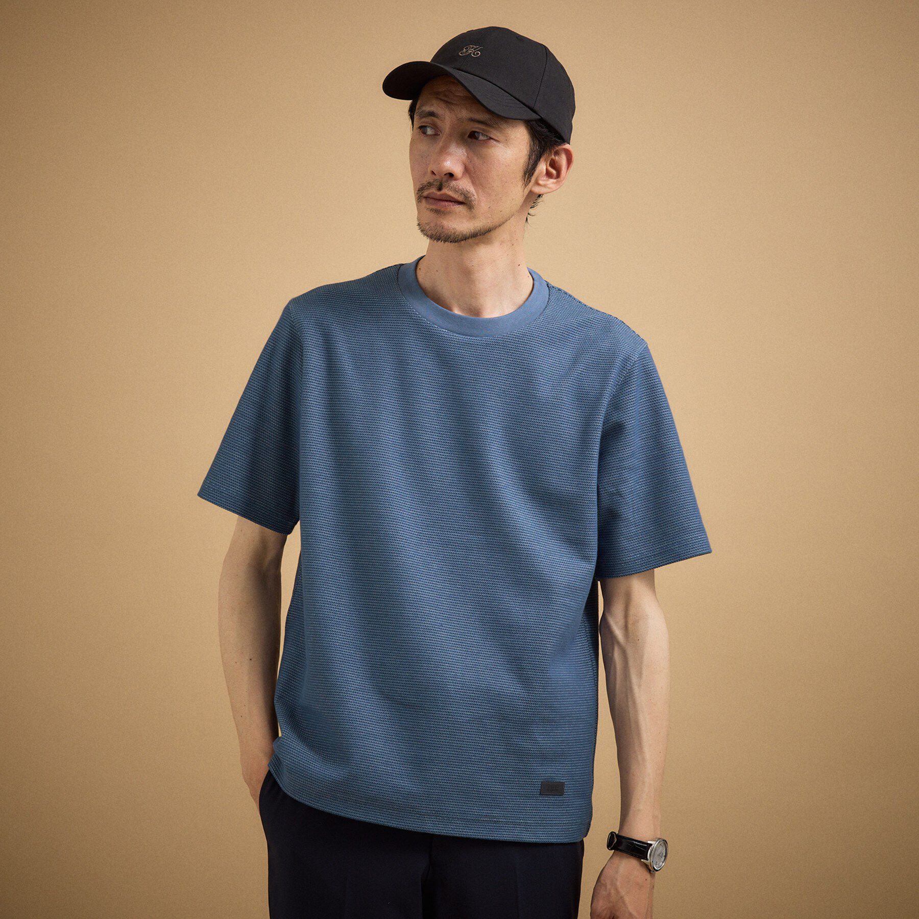 TAKEO KIKUCHI「【抗菌防臭】メランジ クルーネック プルオーバー」|Tシャツ・カットソー|