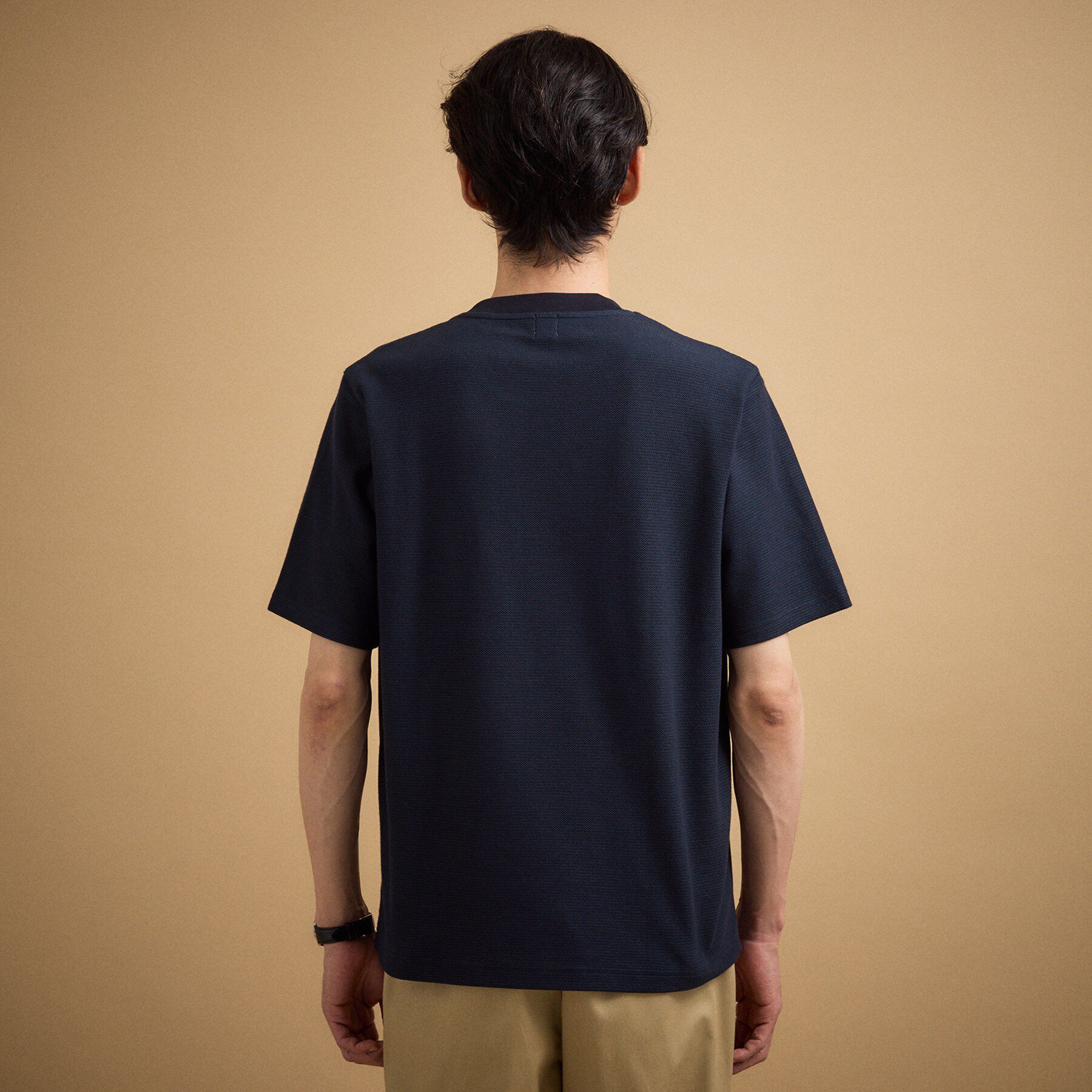 TAKEO KIKUCHI「【抗菌防臭】メランジ クルーネック プルオーバー」|Tシャツ・カットソー|