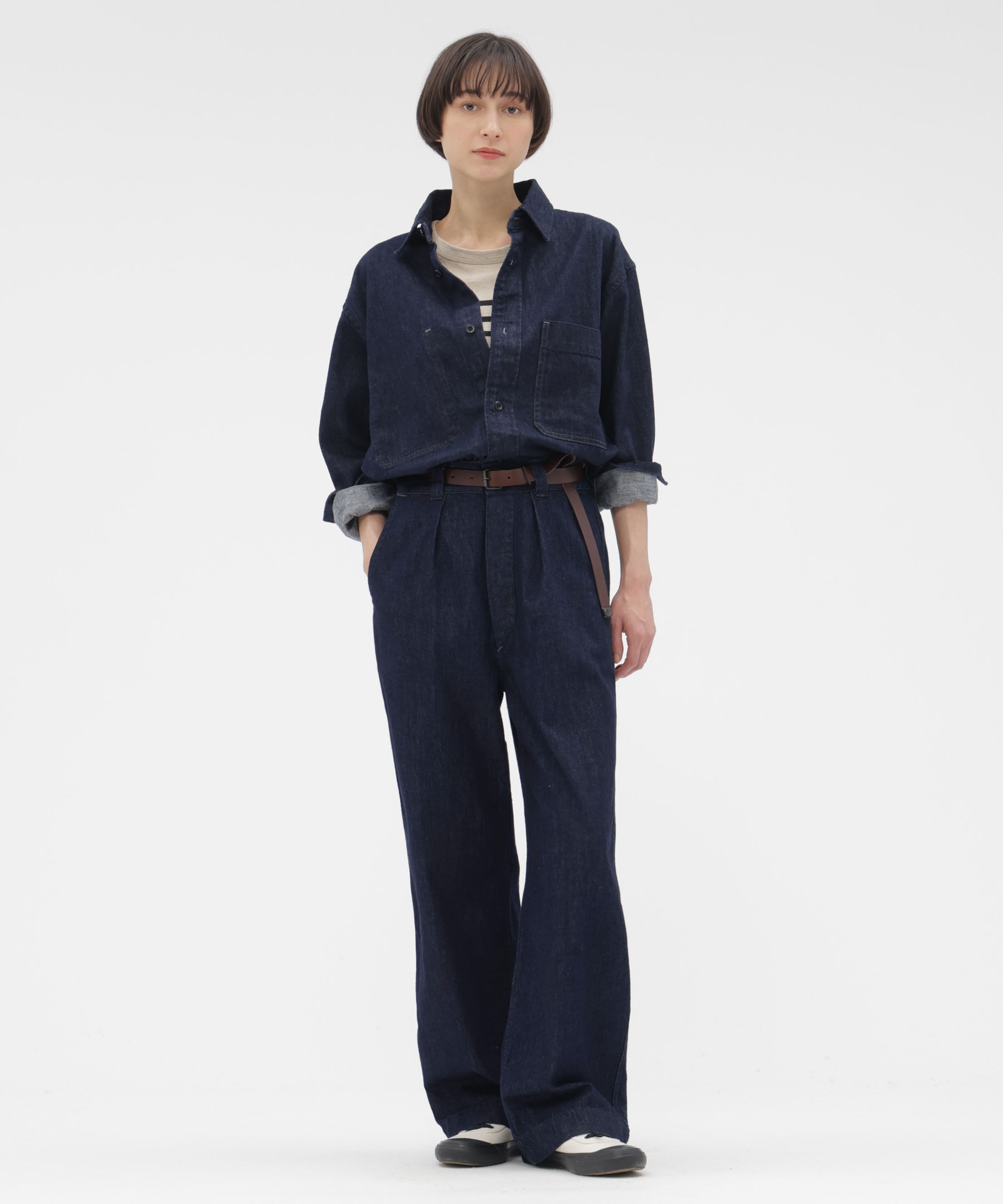 MHL.「CANTON LIGHT DENIM TROUSERS」|その他|INDIGO5