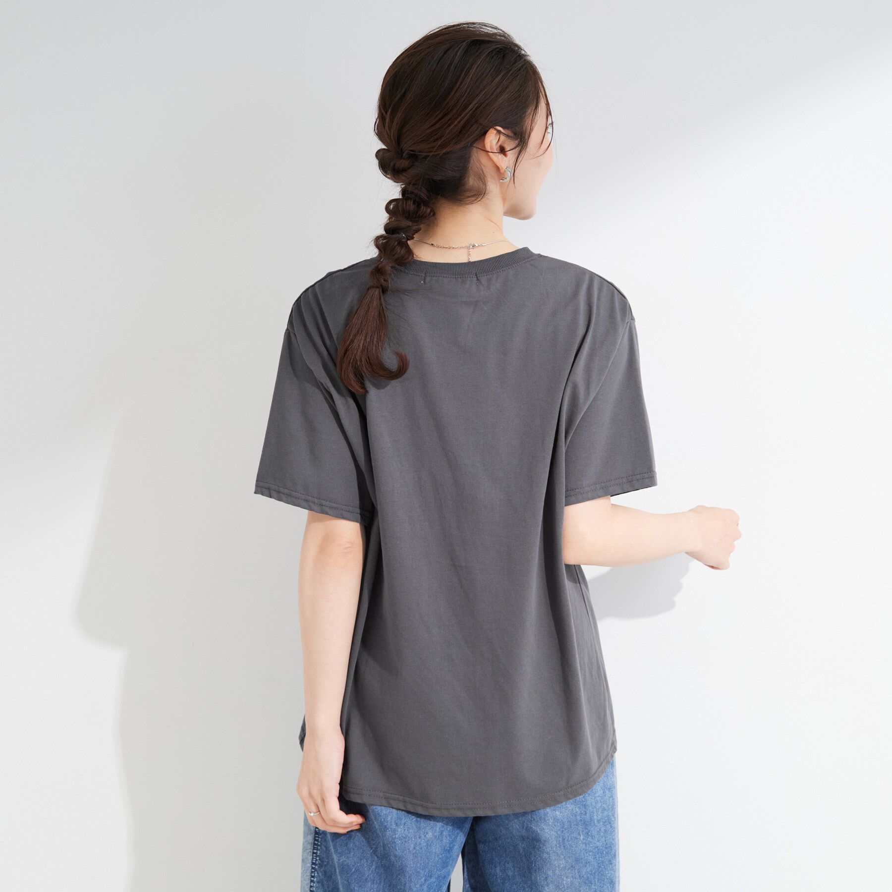 SHOO･LA･RUE「【ひんやり/S-LL】選べる4柄　デイリー使いにぴったりなアソートTシャツ」|Tシャツ・カットソー|