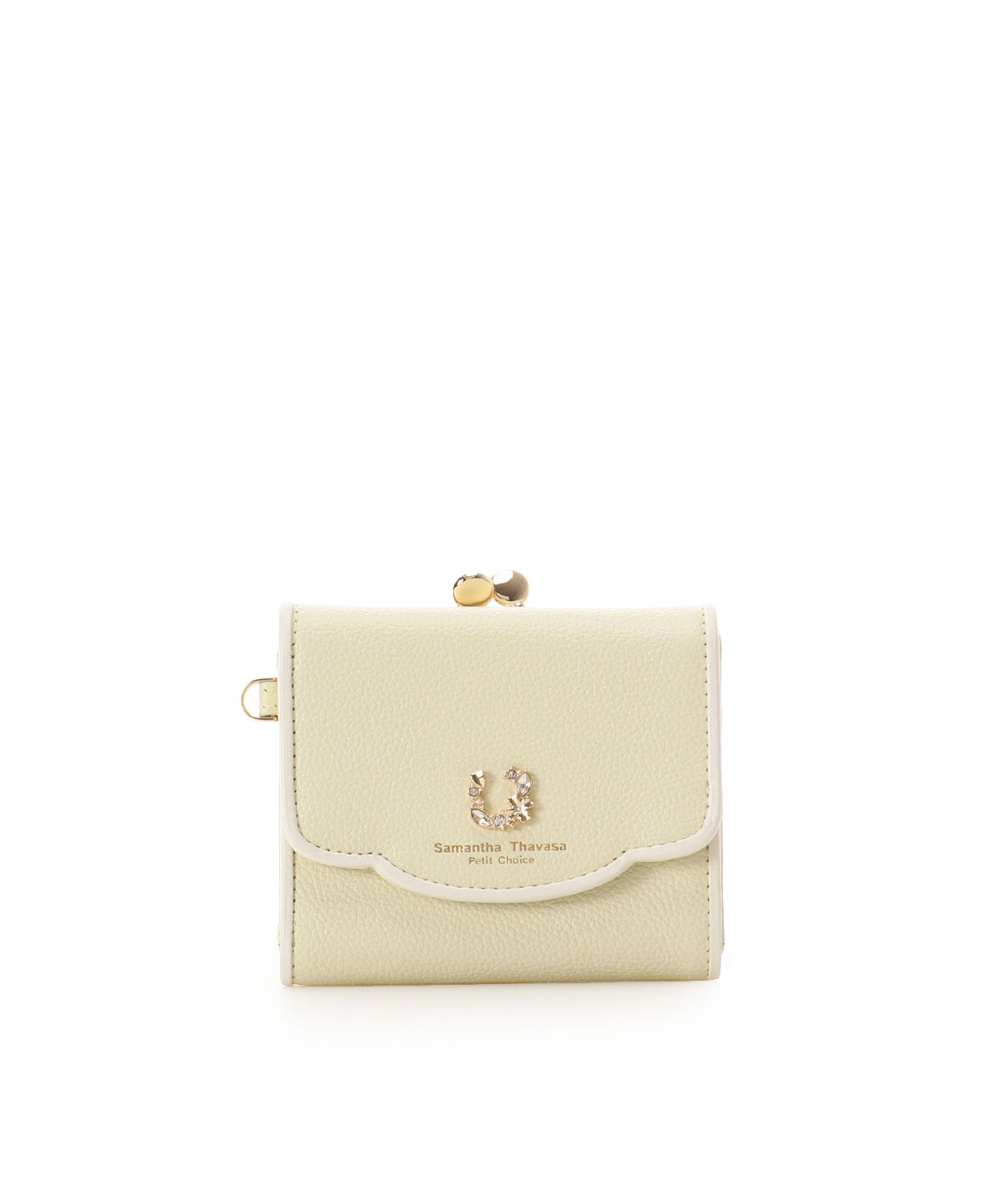Samantha Thavasa Petit Choice「フープラインビジュー 折財布」|財布|ﾍﾟｰﾙｲｴﾛｰ