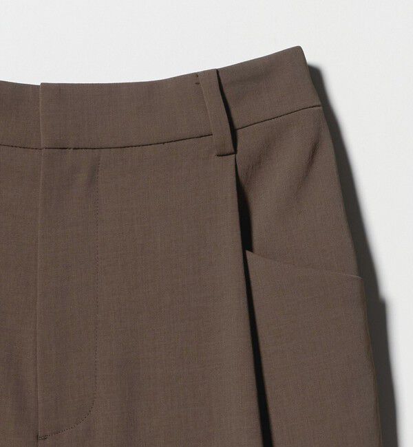 BEAUTY&YOUTH UNITED ARROWS「ポリエステルブレンド バックゴム ワイドパンツ ウォッシャブル」|その他|