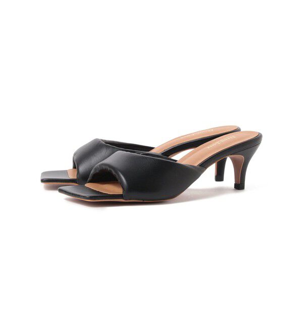 Demi-Luxe BEAMS 「スクエアパフサンダル .M」|サンダル|