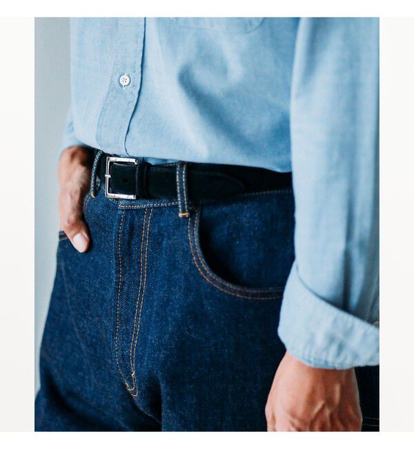 BEAMS PLUS「BEAMS PLUS / スエードレザー ベルト」|ベルト|