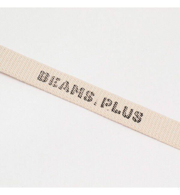 BEAMS PLUS「Plate Canvas Belt」|ベルト|