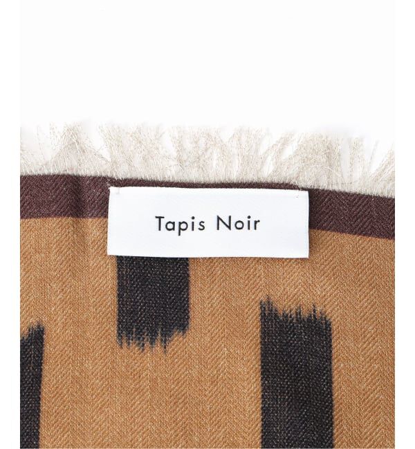 VERMEIL par iena「《予約》Tapis Noir タピス ノワール Wool Small Gwen スカーフ」|バンダナ・スカーフ|