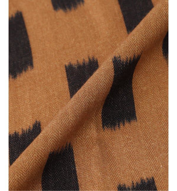 VERMEIL par iena「《予約》Tapis Noir タピス ノワール Wool Small Gwen スカーフ」|バンダナ・スカーフ|
