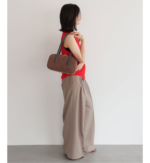SLOBE IENA「《予約》ANTONELLO MASI SLOBE別注 スウェードボストンバッグ」|ボストンバッグ|