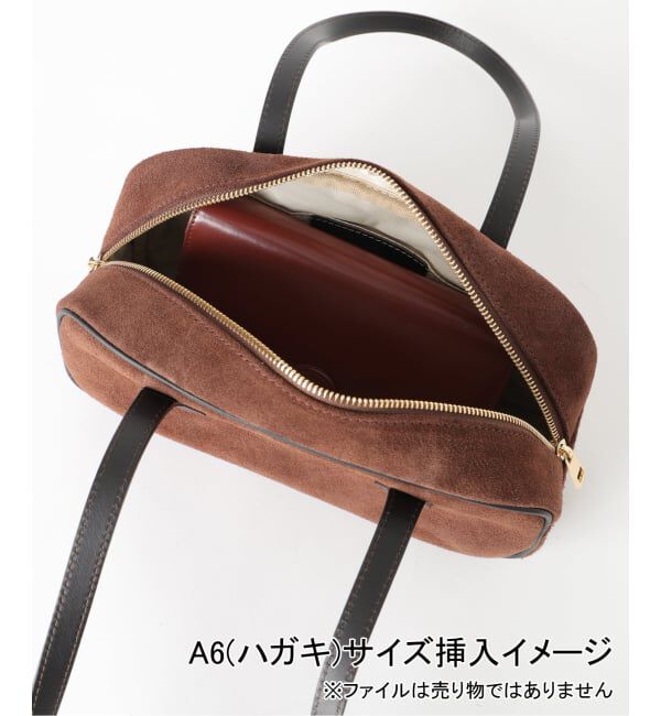 SLOBE IENA「《予約》ANTONELLO MASI SLOBE別注 スウェードボストンバッグ」|ボストンバッグ|