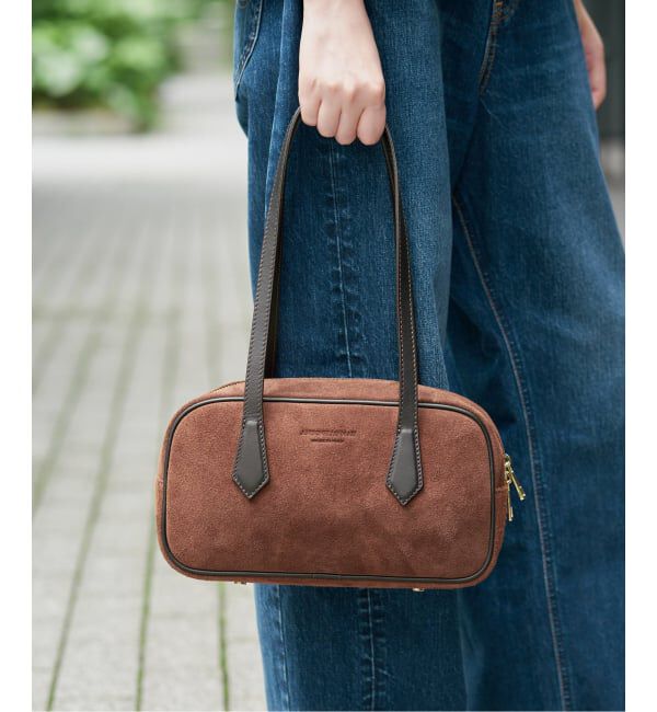 SLOBE IENA「《予約》ANTONELLO MASI SLOBE別注 スウェードボストンバッグ」|ボストンバッグ|