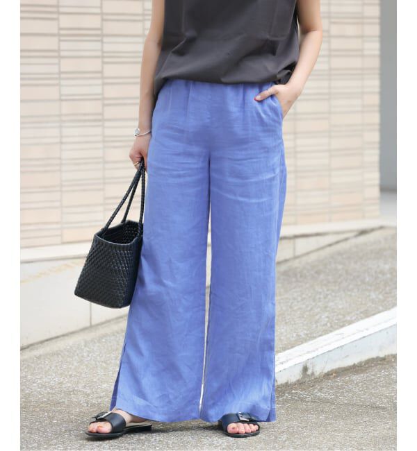JOURNAL STANDARD relume「《一部WEB限定追加5》麻スリットイージーパンツ」|その他|