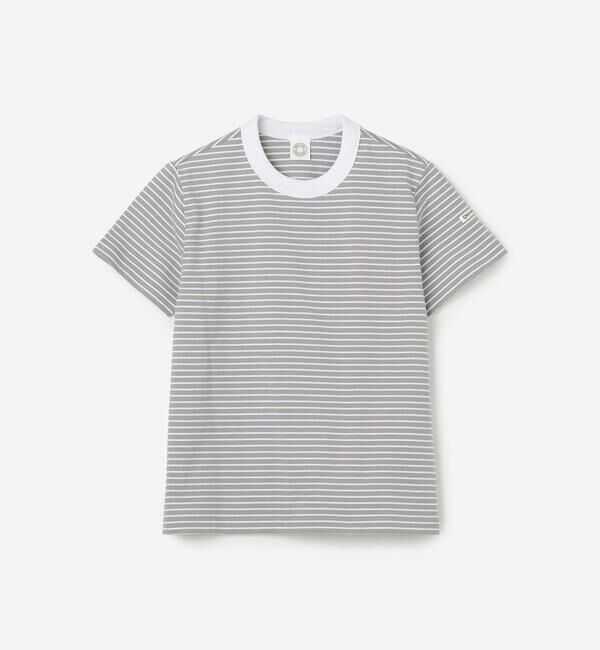 ORCIVAL「ORCIVAL | コットン ストレッチ クルーネック半袖Tシャツ WOMEN」|Tシャツ・カットソー|