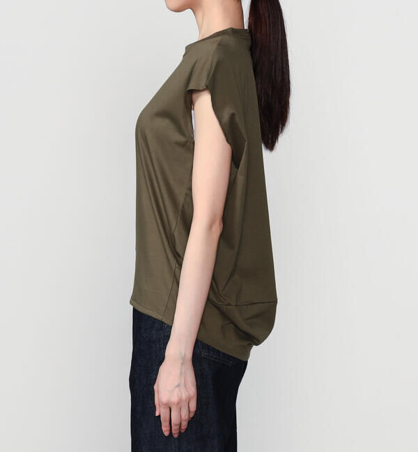  「HAVERSACK | 〈別注〉コクーンノースリーブTシャツ WOMEN」|Tシャツ・カットソー|