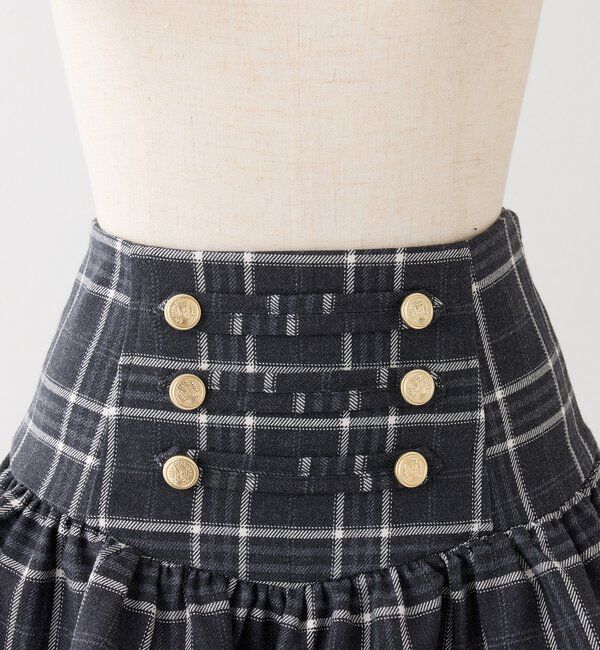  「【SMサイズ展開】ナポレオンミニスカート」|スカート|