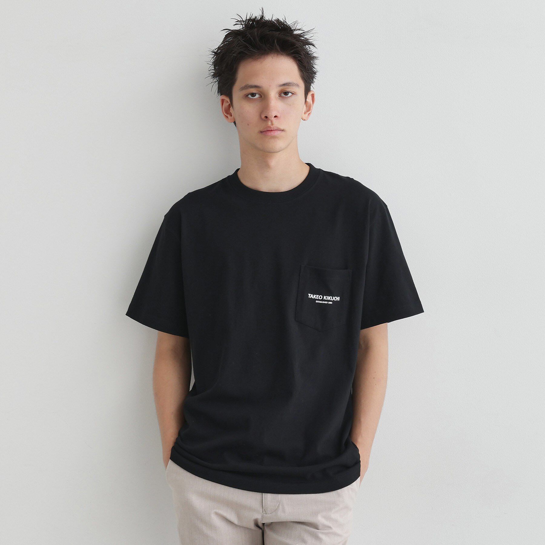 TAKEO KIKUCHI「【LIMITED】EST．1984ワンポイントロゴTシャツ」|Tシャツ・カットソー|