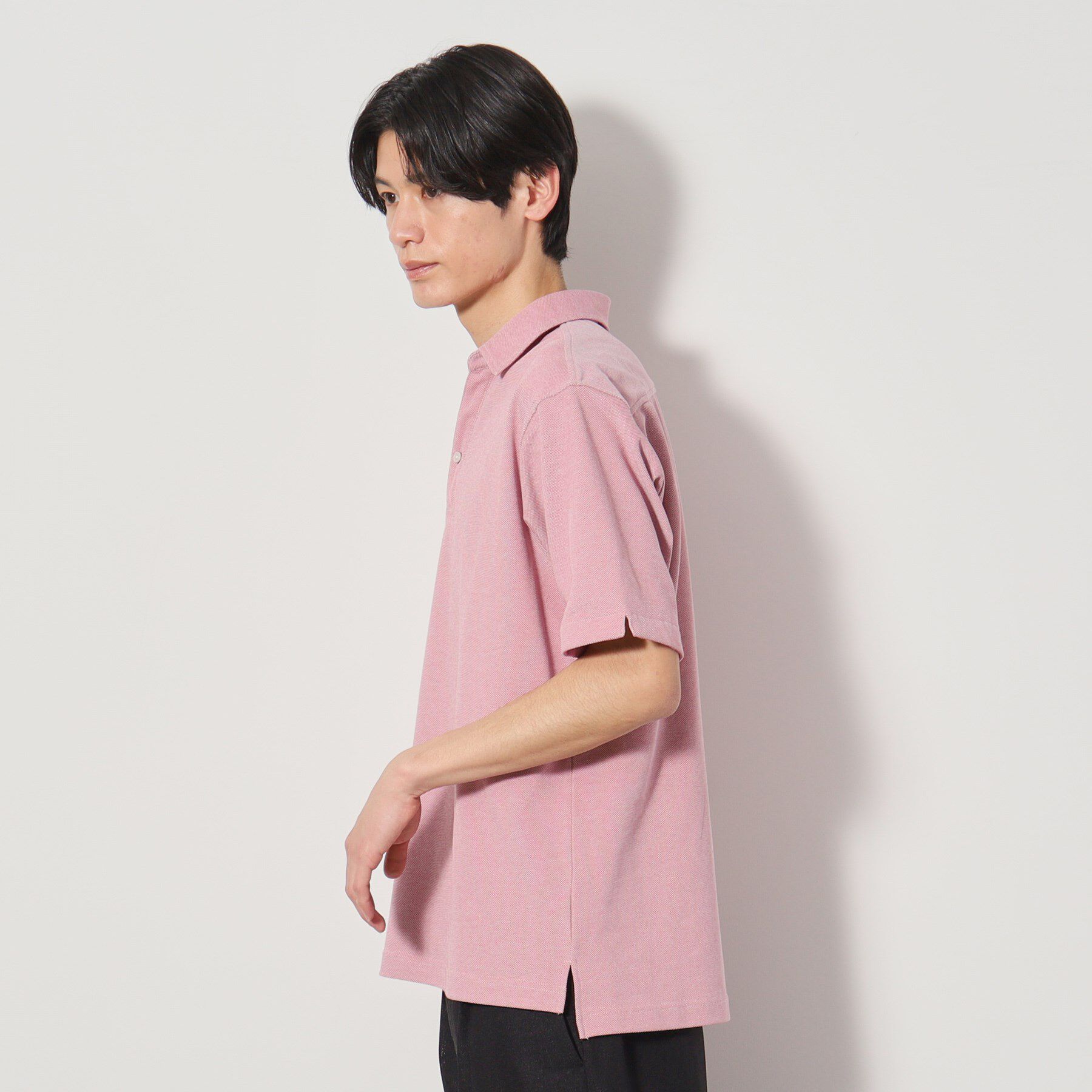 THE SHOP TK「シャンブレーカノコスキッパーポロシャツ」|ポロシャツ|
