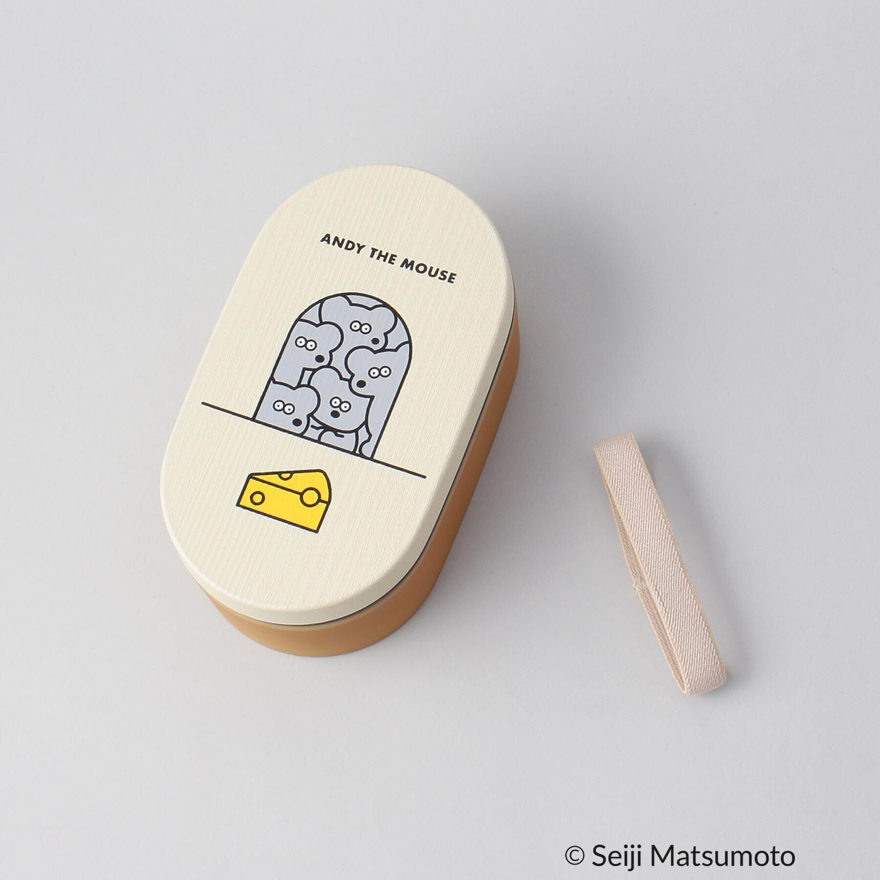 212 KITCHEN STORE「木目小判型弁当箱 IV ＜ANDY THE MOUSE＞」|その他|その他