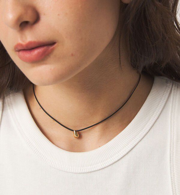 UNITED ARROWS green label relaxing「シズクチャーム コードネックレス」|ネックレス|GOLD