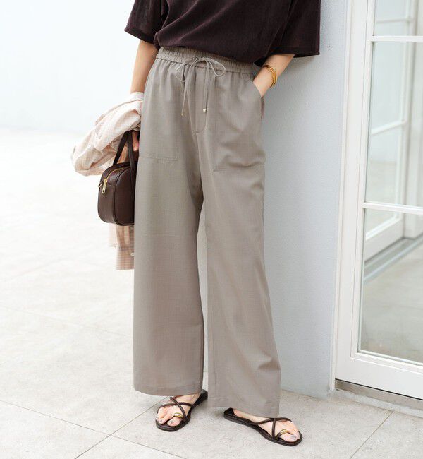 UNITED ARROWS green label relaxing「［size SHORT/TALLあり］ドライ イージー パンツ」|その他|LT.GRAY