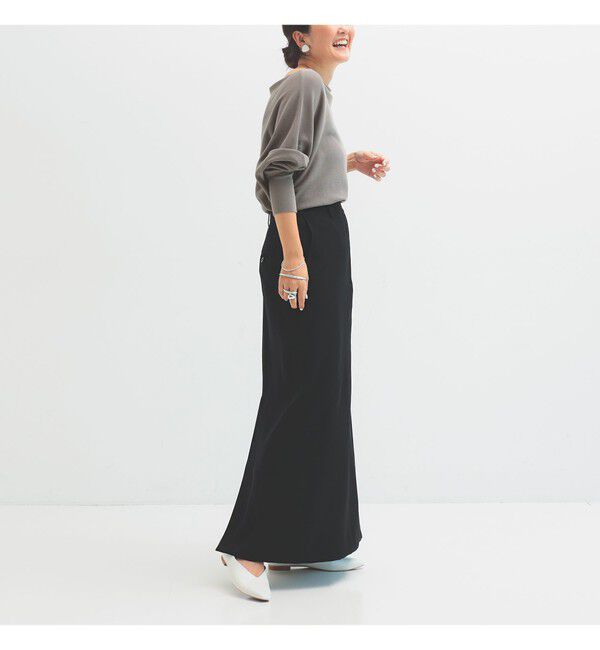 Demi-Luxe BEAMS 「ローウエスト レディ スカート .M」|スカート|BLACK