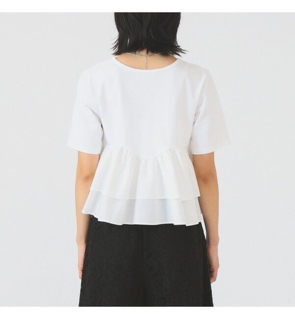 Ray BEAMS 「ティアード キリカエ Tシャツ」|Tシャツ・カットソー|