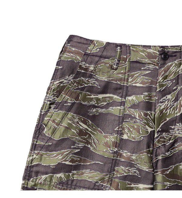 BEAMS PLUS「MIL Utility Shorts Tiger Stripe Mesh Jacquard」|その他|