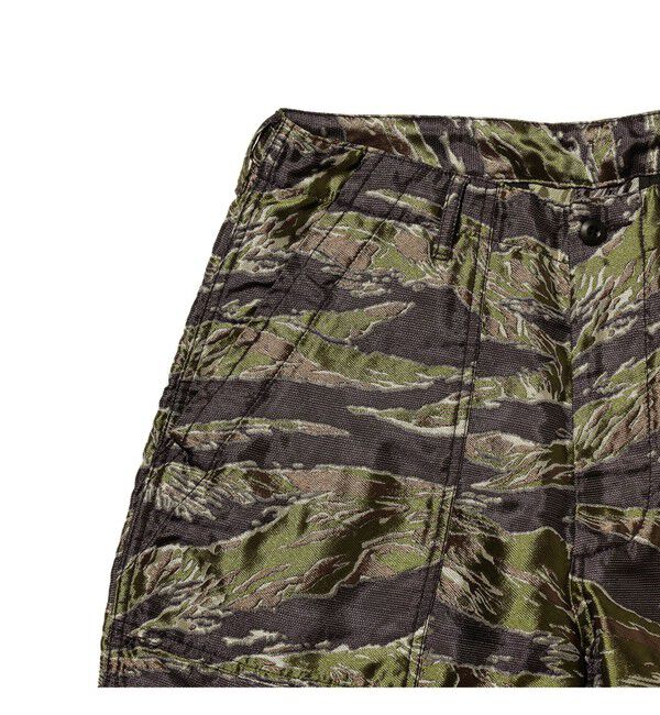 BEAMS PLUS「MIL Utility Shorts Tiger Stripe Mesh Jacquard」|その他|