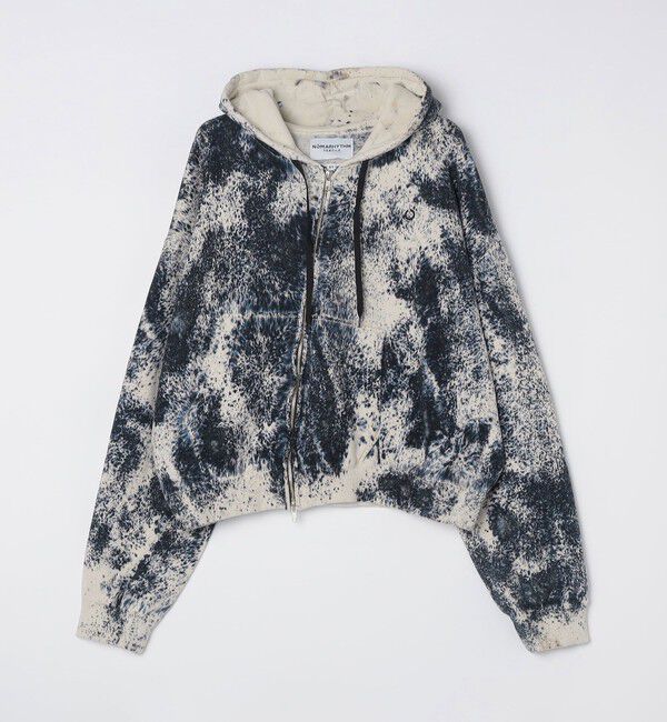 SHIPS「NOMARHYTHM TEXTILE: HAND DYE TWIST PARKA」|パーカー|オフホワイト
