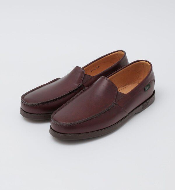 SHIPS「PARABOOT: CASSIS」|スリッポン|ブラウン