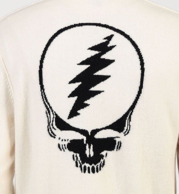 JAMES PERSE「GRATEFUL DEAD リサイクルドカシミヤ バックプリントプルオーバー MRBC3426GM」|ニット・セーター|