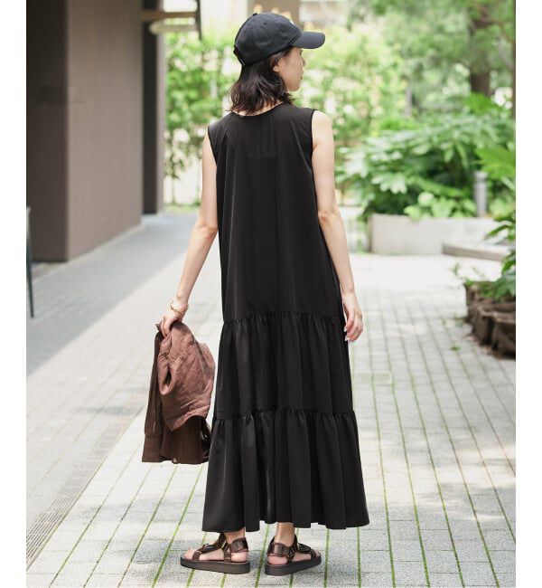 SLOBE IENA「《WEB限定》ティアードワンピース」|ワンピース|