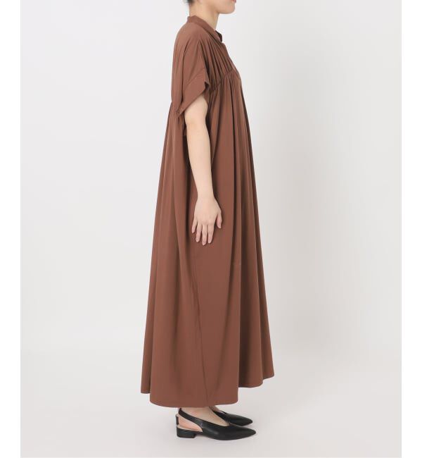 SLOBE IENA「《WEB・一部店舗限定カラーあり》スキッパーワンピース」|ワンピース|