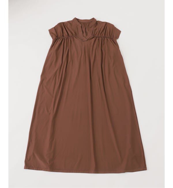 SLOBE IENA「《WEB・一部店舗限定カラーあり》スキッパーワンピース」|ワンピース|