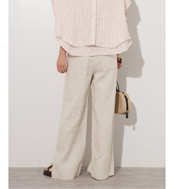 JOURNAL STANDARD relume「《追加2》麻スリットイージーパンツ」|その他|