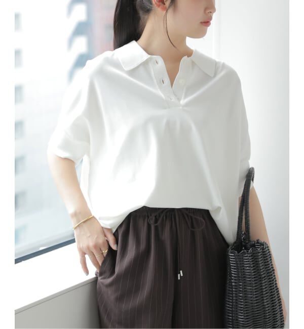 JOURNAL STANDARD relume「《追加3》ウォッシャブルニットポロシャツ」|ニット・セーター|