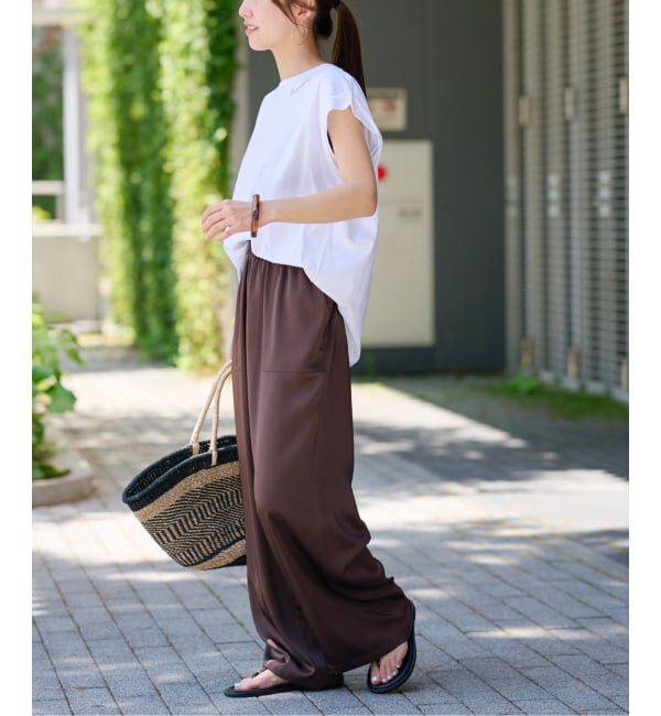 JOURNAL STANDARD relume「《追加3》刺繍ロゴフレンチTEE」|Tシャツ・カットソー|
