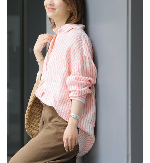 JOURNAL STANDARD relume「No.66フレンチリネンビッグスキッパー」|シャツ・ブラウス|