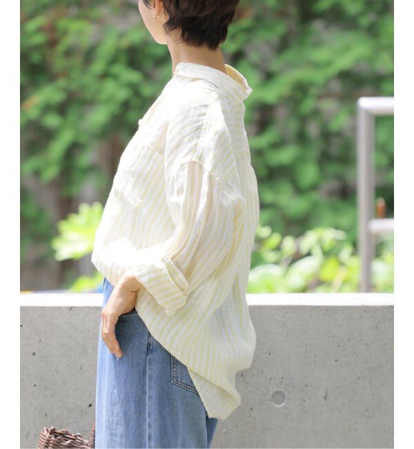 JOURNAL STANDARD relume「No.66フレンチリネンビッグスキッパー」|シャツ・ブラウス|
