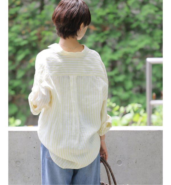 JOURNAL STANDARD relume「No.66フレンチリネンビッグスキッパー」|シャツ・ブラウス|