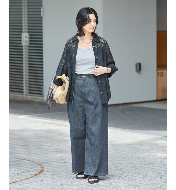 JOURNAL STANDARD「コードレース シャツ」|シャツ・ブラウス|