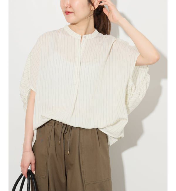 JOURNAL STANDARD relume「《追加2》N/Rダブルストライプブラウス」|シャツ・ブラウス|