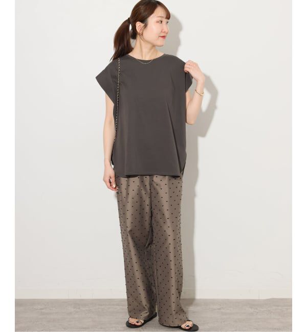 JOURNAL STANDARD relume「《追加2》オーガニックコットン汗染み防止タックプルオーバー」|Tシャツ・カットソー|