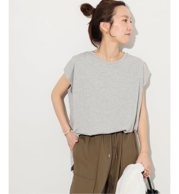 JOURNAL STANDARD relume「《追加2》オーガニックコットン汗染み防止タックプルオーバー」|Tシャツ・カットソー|