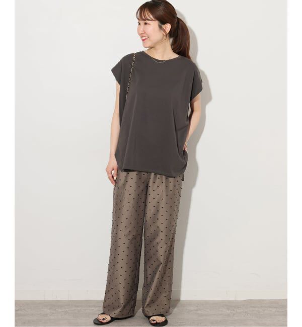 JOURNAL STANDARD relume「《追加2》オーガニックコットン汗染み防止タックプルオーバー」|Tシャツ・カットソー|