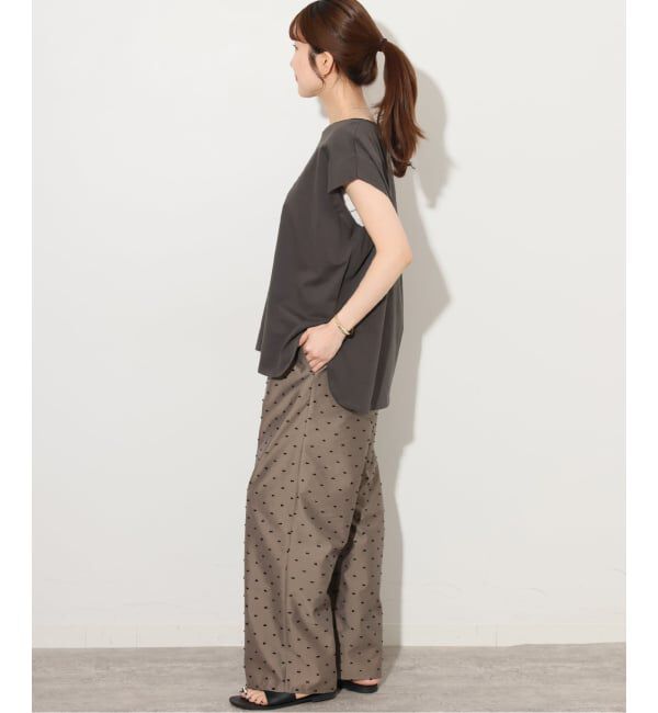 JOURNAL STANDARD relume「《追加2》オーガニックコットン汗染み防止タックプルオーバー」|Tシャツ・カットソー|