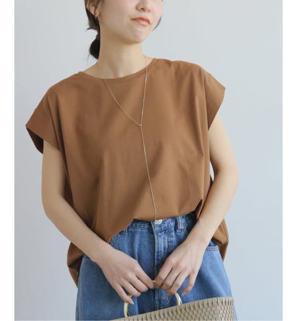 JOURNAL STANDARD relume「《追加2》オーガニックコットン汗染み防止タックプルオーバー」|Tシャツ・カットソー|