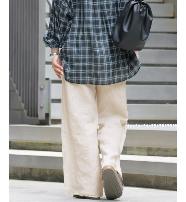 JOURNAL STANDARD relume「《追加8》麻スリットイージーパンツ」|その他|